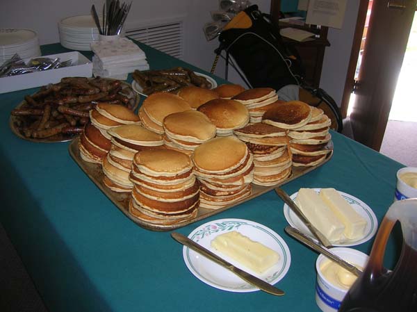 Pledge Sunday 2006 - Pancakes