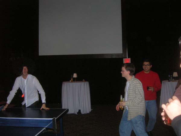 20 Networking Dinner - Ping Pong and Eric