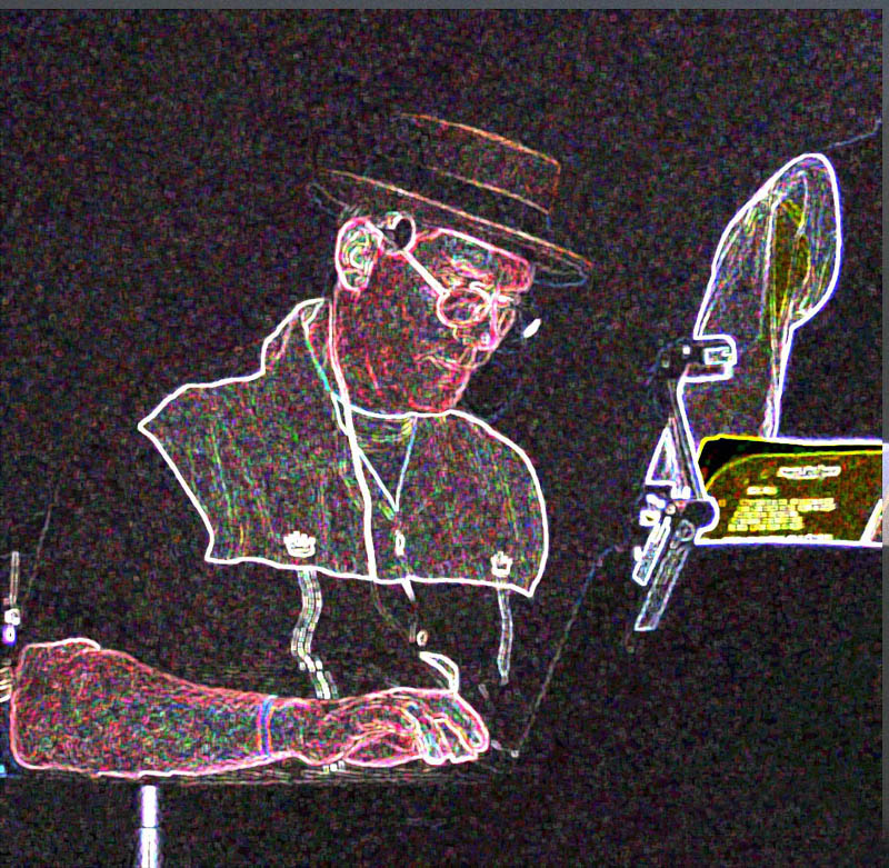 Swing Man Glowing